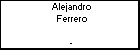 Alejandro Ferrero