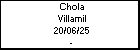 Chola Villamil