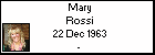 Mary Rossi